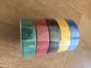 3M 150#电工绝缘胶带防潮耐酸碱 电气装修阻燃 多色混装18mm*10m*0.13mm 1桶（5卷）（1500升级款） 实拍图