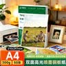 天章 （TANGO）A4铜版纸300g彩喷双面高光打印纸精装简历作品集封面相纸宣传单相片纸50张/包【仅适用喷墨打印】 实拍图