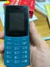 诺基亚（NOKIA）108 4G移动联通电信广电全网通 2.4英寸双卡双待 直板按键学生老人老年人功能机备用手机蓝色 实拍图