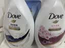 多芬深层沐浴露持久留香套装 深层1kg+樱花1kg送300g+190g 实拍图