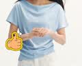 森马（Semir）陈都灵|短袖t恤女26夏短款一字肩荡领收腰氛围感上衣109326100005 实拍图