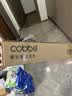 卡贝（cobbe）吸盘毛巾架单杆免打孔浴室毛巾杆卫生间置物架太空铝折叠挂杆50cm 实拍图