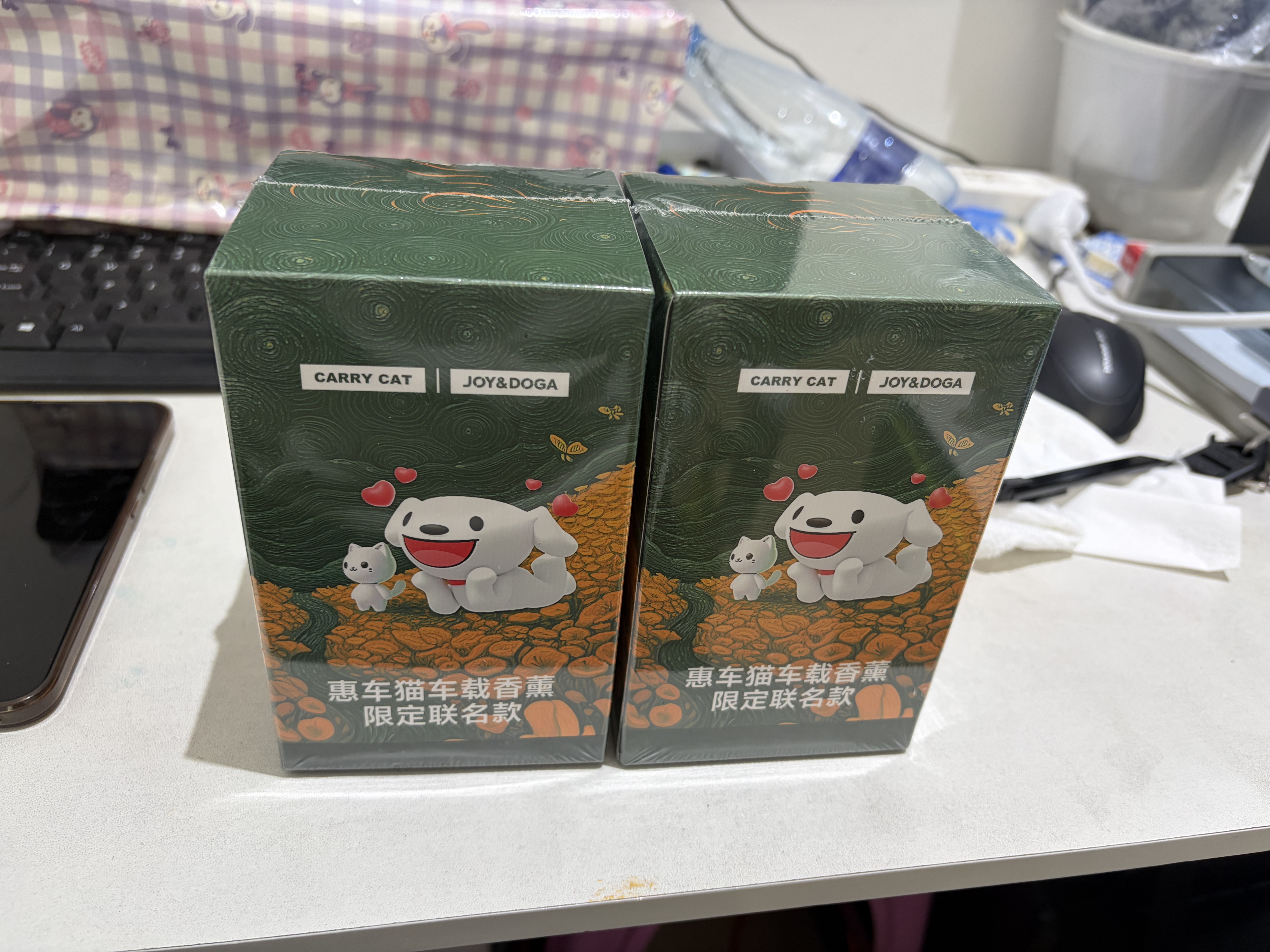 惠车猫JOY车载香薰汽车香水除异味持久留香杯架式车内高级香氛除异味 实拍图
