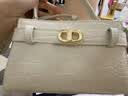 CHARLES&KEITH鳄鱼纹手提包斜挎婚包包女包生日礼物送女友CK2-50270880-1 实拍图