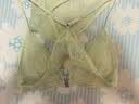 蕉内舒服蕾303A女士内衣裤套装法式前扣美背蕾丝轻性感薄款夏季文胸罩 【前扣套装】冰雾绿 M （70C/75A/75B） 实拍图