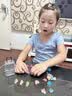 COOKSS夜光可爱小兔子公仔摆件行李箱模型创意儿童过家家玩具生日礼物 实拍图