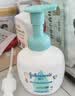 强生婴儿牛奶洗发沐浴二合一400ml 新生儿宝宝儿童洗发水沐浴露泡沫型 实拍图