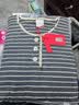 猫人【带胸垫】女士睡衣女秋季长袖纯棉家居服条纹显瘦可外穿家居服L 实拍图