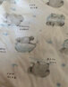 aqpa【135g新疆棉】婴儿内衣套装夏季纯棉男女宝宝衣服薄款分体短袖 泡泡小象 120 实拍图