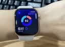 Apple/苹果 Watch S11 智能手表GPS+蜂窝款42毫米玫瑰金色铝金属表壳淡桃粉色运动型表带S/M MF984CH/B 实拍图
