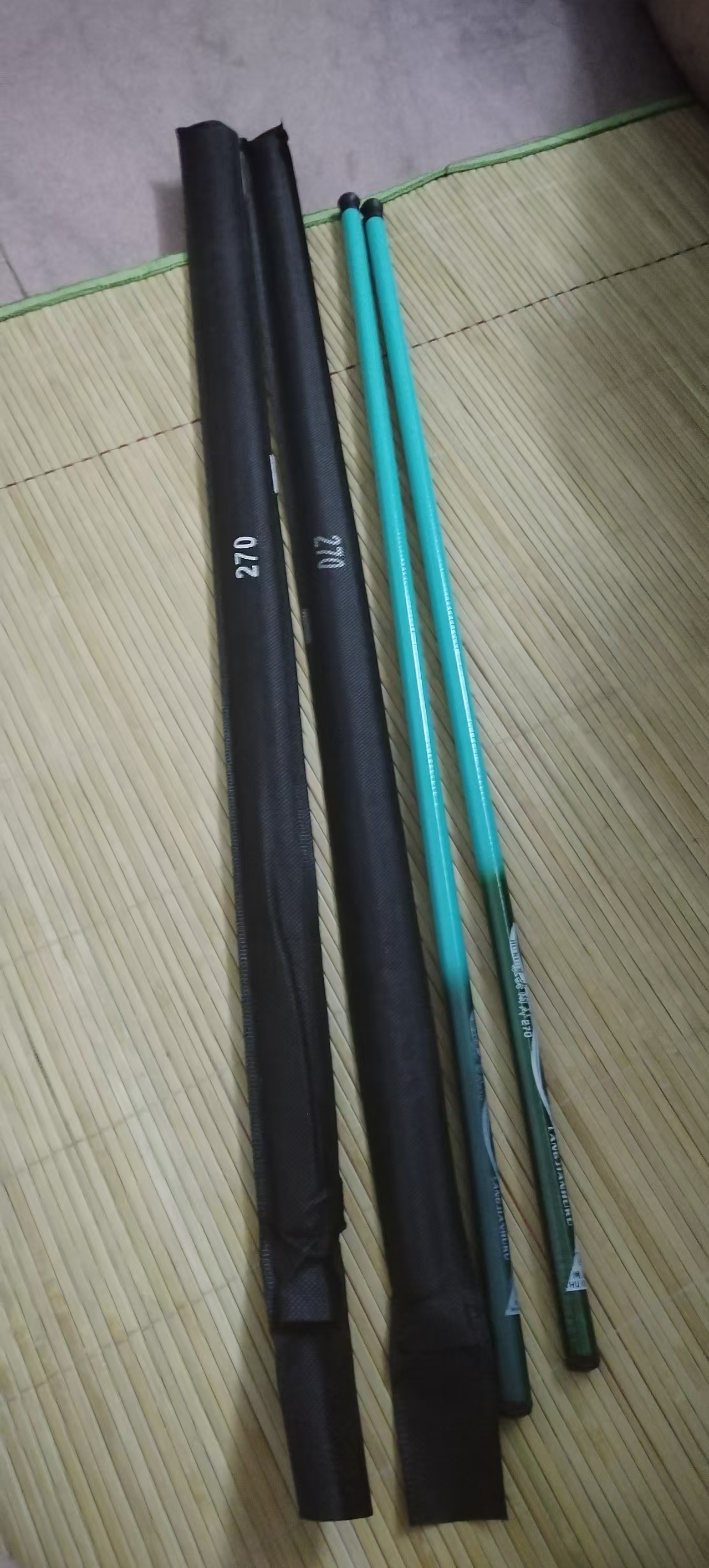 【浪尖鱼竿】手竿超轻超硬鱼杆垂钓鲫鱼竿短节溪流竿特价鱼竿28调 2.7m (实际长度2.4米) 实拍图
