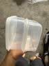 家の物语保鲜盒日本进口冰箱收纳盒食品级密封水果盒冷冻分装盒饺子收纳盒 实惠组合装（日本制）3L*6件套 实拍图