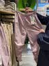MUJI 女式 棉水洗 轻便 锥形裤 裤子女款女装26年春季长裤BE1W5A6S 黄色 S (155/62A) 实拍图