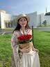 CRANTA KOMEIA围巾女长披肩2026新款围脖女空调保暖生日礼物送女生女友 青鸟蓝 高级感送老婆女朋友实用高档 实拍图