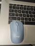 罗技（Logitech）M221 轻音鼠标 无线鼠标 办公鼠标 对称鼠标 带无线微型接收器 薄荷绿 实拍图