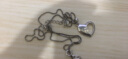 Me&Aicel S925银情侣项链一对男女士款心形吊坠送男女朋友生日新年礼物 挚爱情侣项链（一对） 实拍图