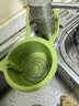 【全网爆款】可挂式水槽沥水篮家用厨房水槽分离食物残渣过滤篮 挂式沥水篮 1个装 颜色随机 实拍图