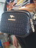 晶轼软皮小包包女2025新款时尚单肩斜挎包百搭中年妈妈女士手机零钱包 黑色 实拍图