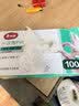 美丽雅一次性手套100只 大号PVC家务厨房烘焙洗碗清洁加厚橡胶手套 实拍图