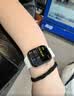 Apple/苹果 Watch S11 智能手表GPS款42毫米玫瑰金色铝金属表壳淡桃粉色运动型表带S/M MEUN4CH/B 实拍图