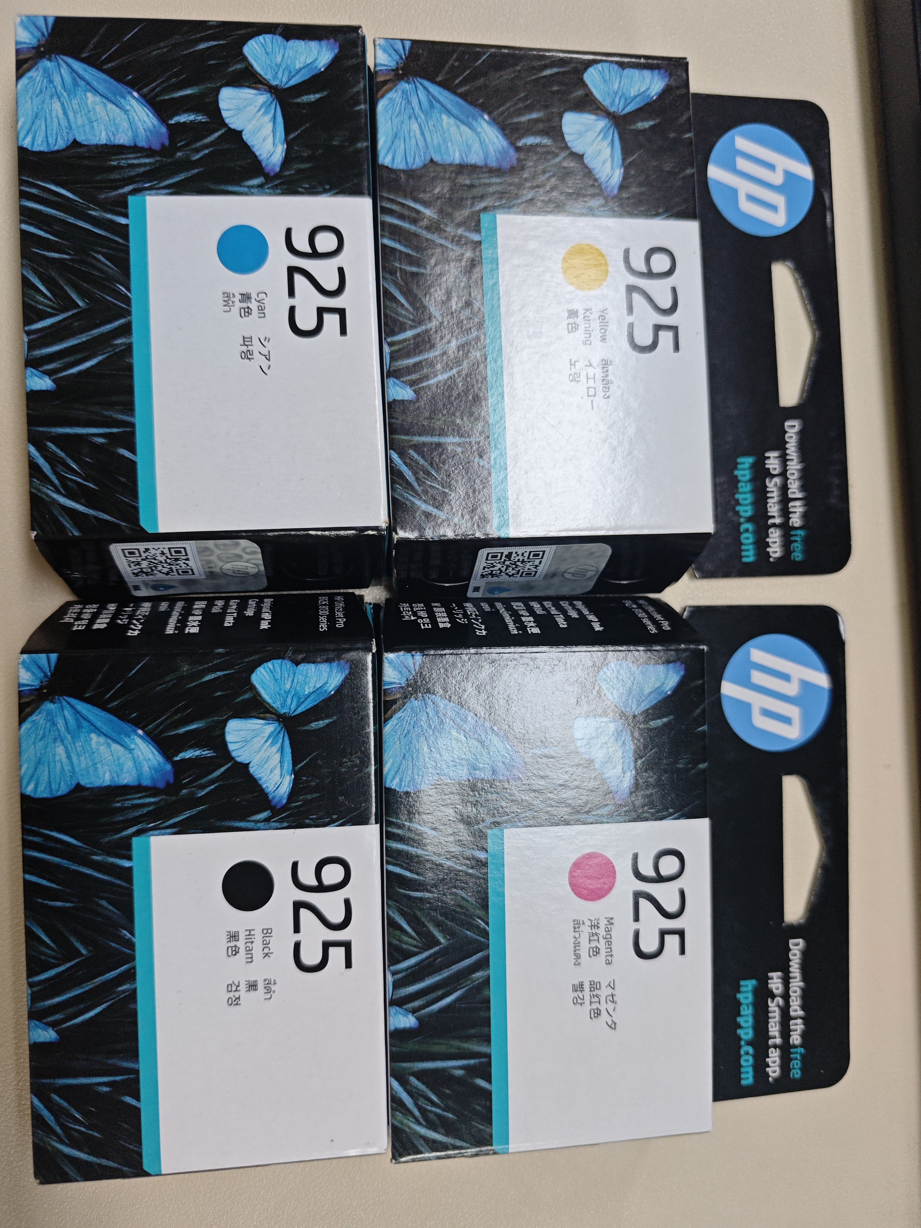 惠普（HP）915XL原装黄色墨盒 适用hp 8020/8018打印机 xl大容量墨盒 实拍图
