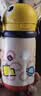 babycare儿童水杯6个月以上宝宝霸王龙不锈钢保温杯上学450ml-新旧款混发 实拍图