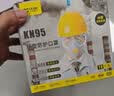 佳睦kn95工业防尘口罩防粉尘面罩杯型透气不勒耳打磨专用头戴式10只装 实拍图