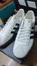 adidas「T头鞋」VL COURT CLASSIC板鞋德训鞋男女阿迪达斯轻运动   汉玉白/黑色/树脂黄   44 实拍图