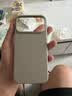 返航新生再生材质手机壳【生物基PU革|按键全包】苹果17promax保护壳iphone17promax磁吸防摔新款 银白色 实拍图