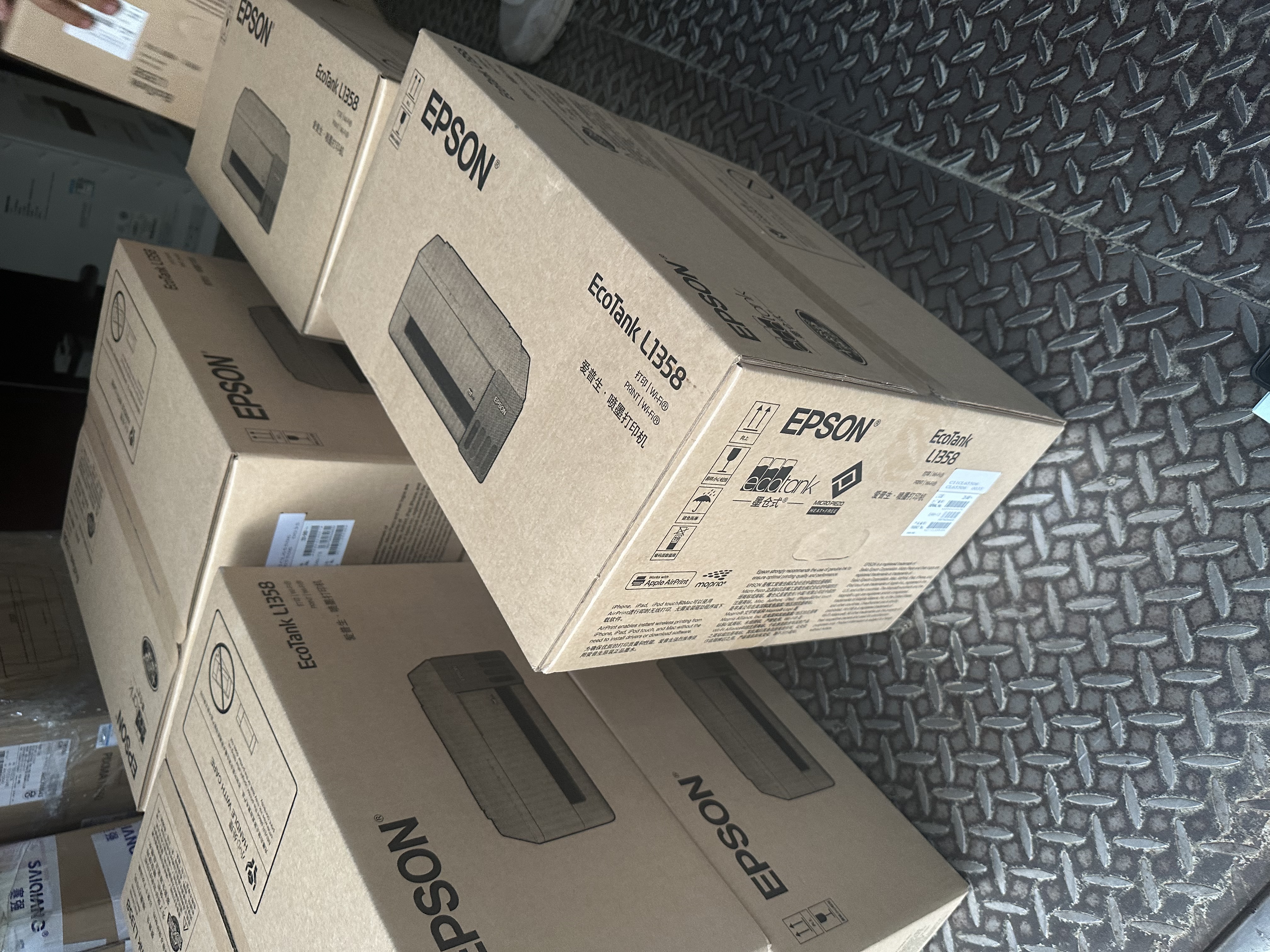 爱普生（EPSON）【6代新品】L1358 墨仓式A4彩色无线单功能家用打印机 家用/办公 AI学习打印机（微信/远程打印） 实拍图