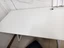 汤能优品电脑桌台式家用电竞游戏桌简约卧室书桌办公学习桌学生写字小桌子 单桌-暖白120*60【C型加固结构】 实拍图