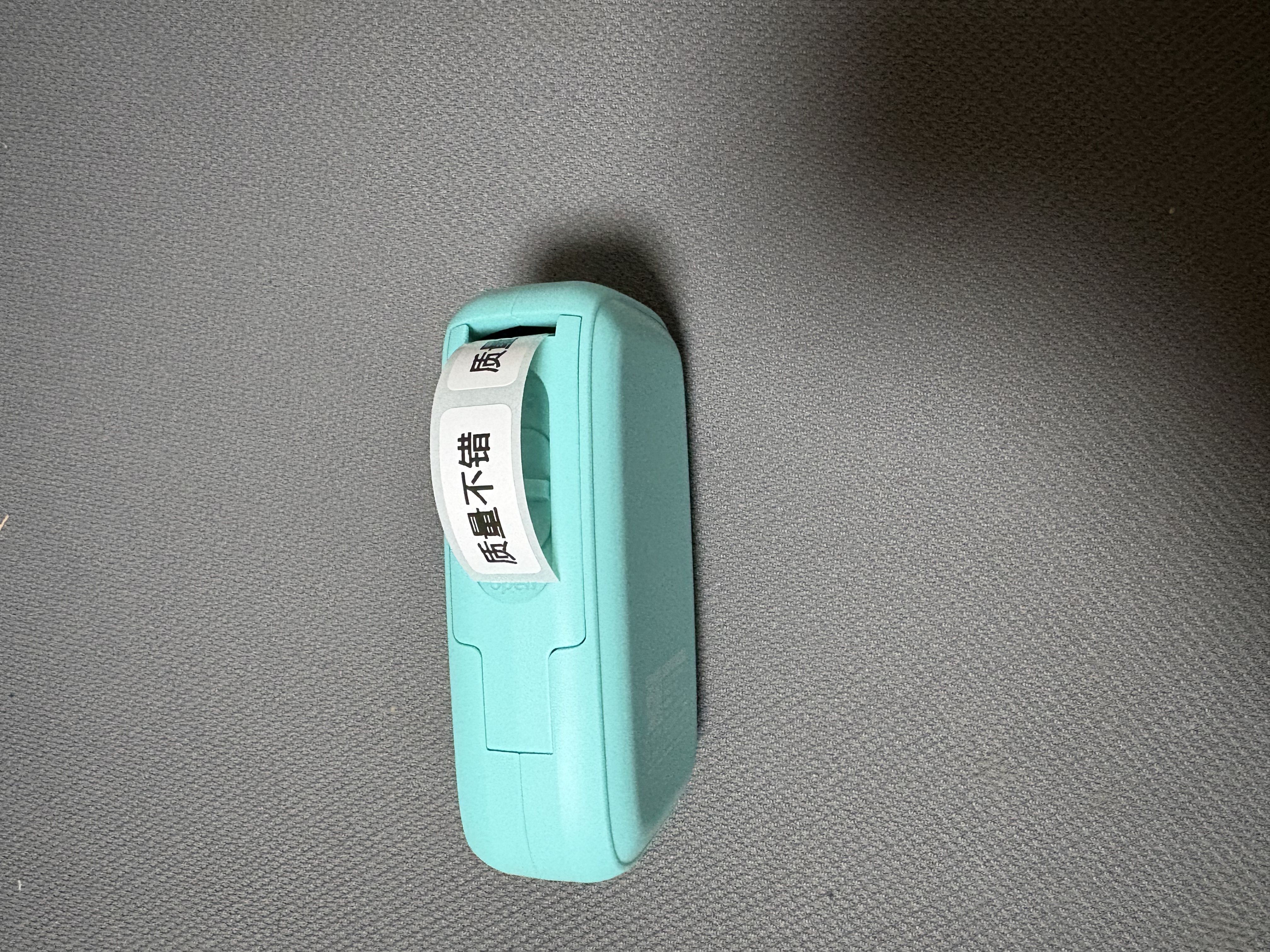 硕方T10标签打印机家用 热敏打印机家用标签机便携式标签纸打印机价签打印机多功能标签打印机打标机 蓝牙T10标签机(青色) 实拍图