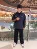 李宁运动外套男女款秋冬季防风防泼水潮流时尚保暖复古夹克运动服 【立领款防泼水】黑J23-1 XL (男生正码，女生选购议偏小一码) 实拍图