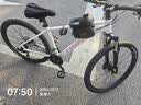 千里达26款M985ELITE山地自行车禧玛诺21速油压碟刹学生成人通勤单车 云帆白- 21速 27.5*17寸 推荐:170-190cm左右 实拍图