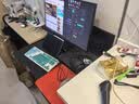 奥伦福特  电脑桌台式家用电竞游戏桌办公书桌简约书房写字桌子 碳纤维纹路单桌-80*60 升级款电竞桌 实拍图