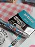 晨光（M&G）文具 热可擦中性笔 简约拔盖子弹头晶蓝色水笔0.5mm 小学生用热敏摩擦 12支/盒AKP61115B2开学 实拍图
