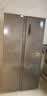 华凌美的出品589对开门双开门冰箱一级能效双变频净味节能大容量风冷无霜京东自营HR-589WKP国家补贴 实拍图