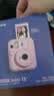 INSTAX富士instax立拍立得 一次成像相机 mini13（mini12升级款）沁桃粉 实拍图