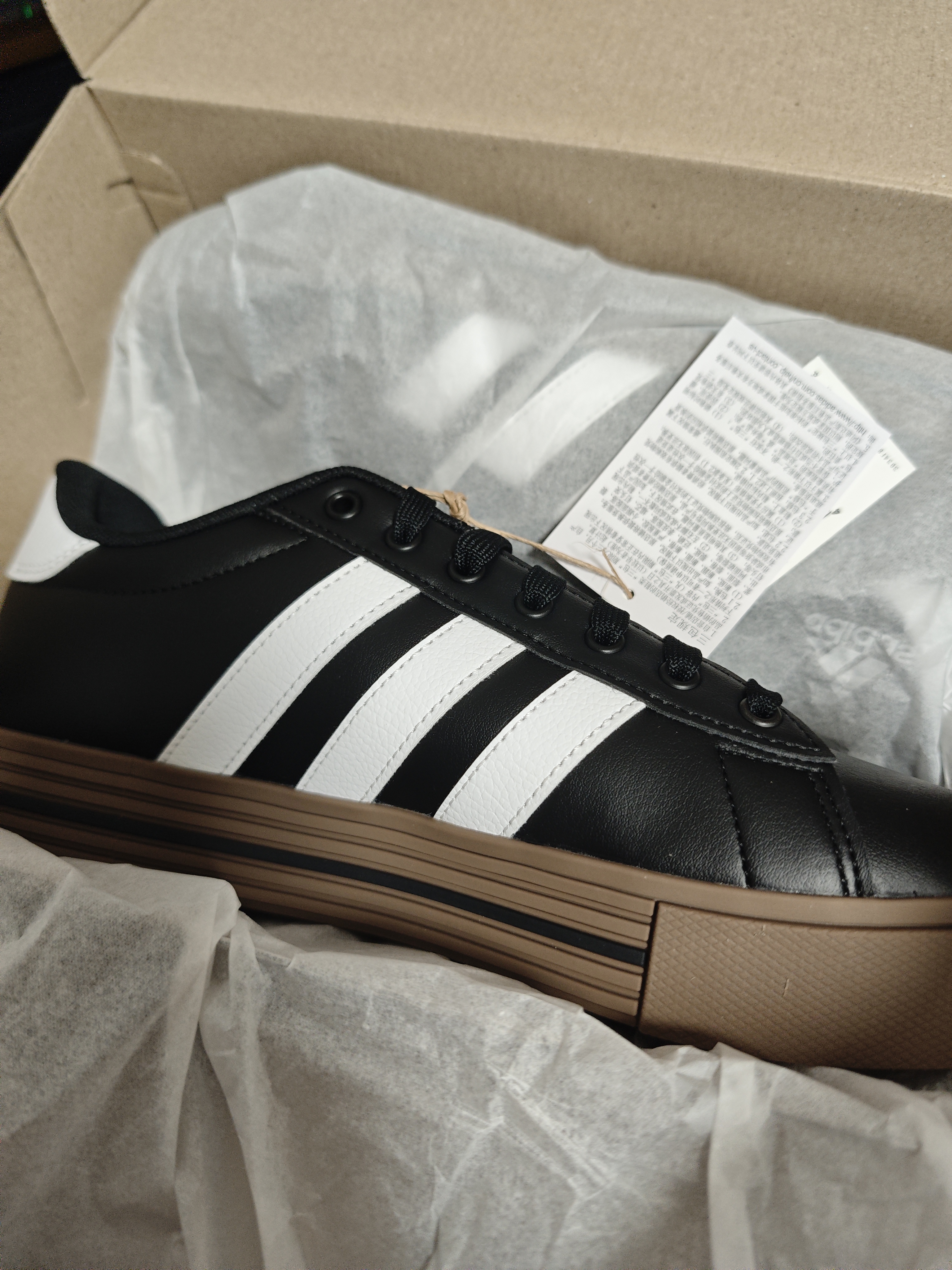 阿迪达斯（adidas）三叶草 男鞋女鞋 CAMPUS 00s 休闲鞋 JQ4111 黑色 40.5 实拍图