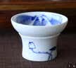 末都景德镇手绘青花陶瓷茶漏茶叶茶滤网釉下彩功夫茶具泡茶器茶道配件 年年有余款 实拍图