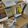 龙承匠人儿童学习桌椅套装J120实木可升降写字书桌中小学生6-18岁课桌椅子 【升级稀土抑轴灯】1米实木桌+追背椅咖 赠学习大礼包 实拍图