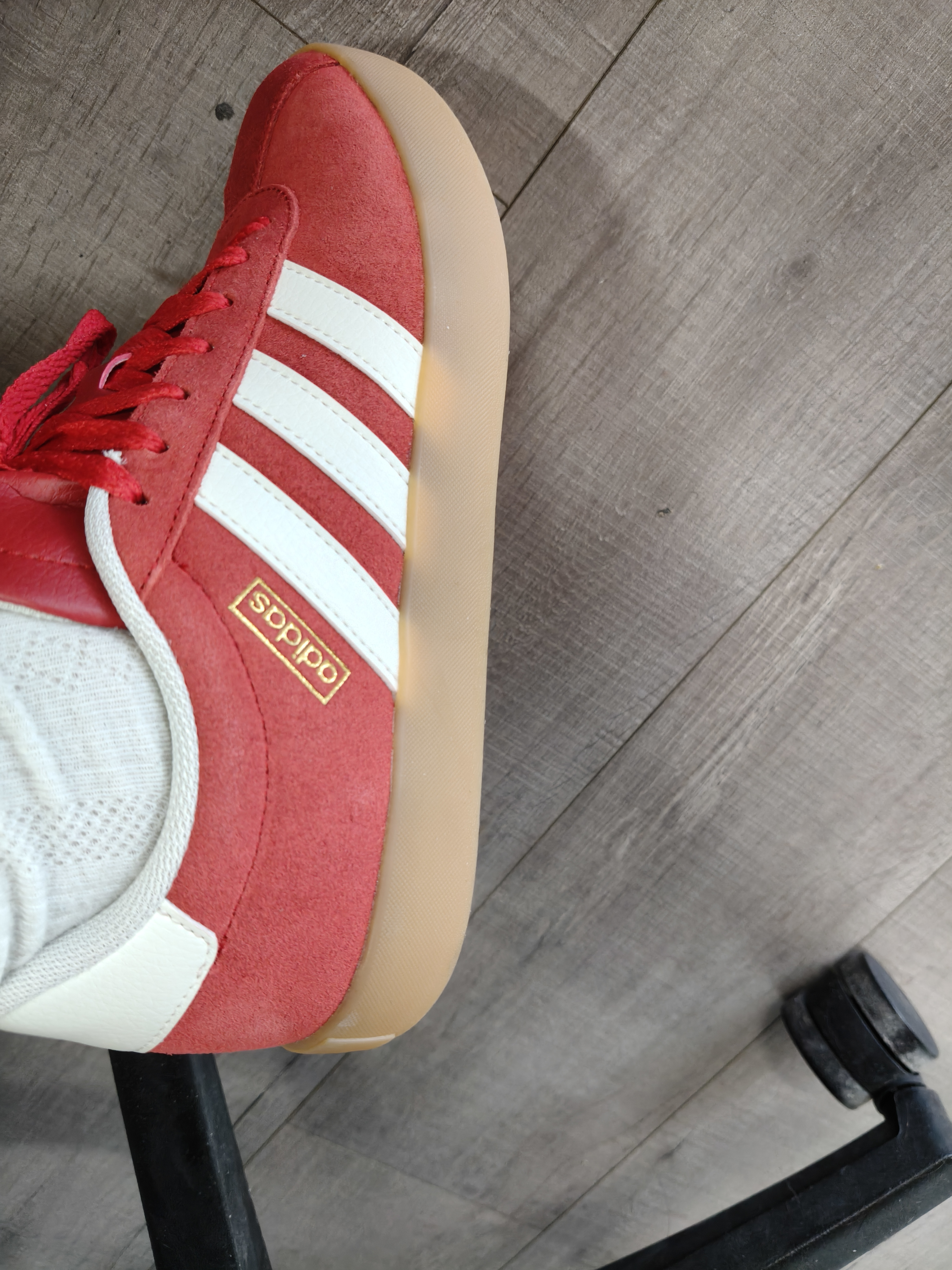 阿迪达斯(adidas)双11男女运动型格VL COURT3.0休闲鞋KI5079 红色39 实拍图