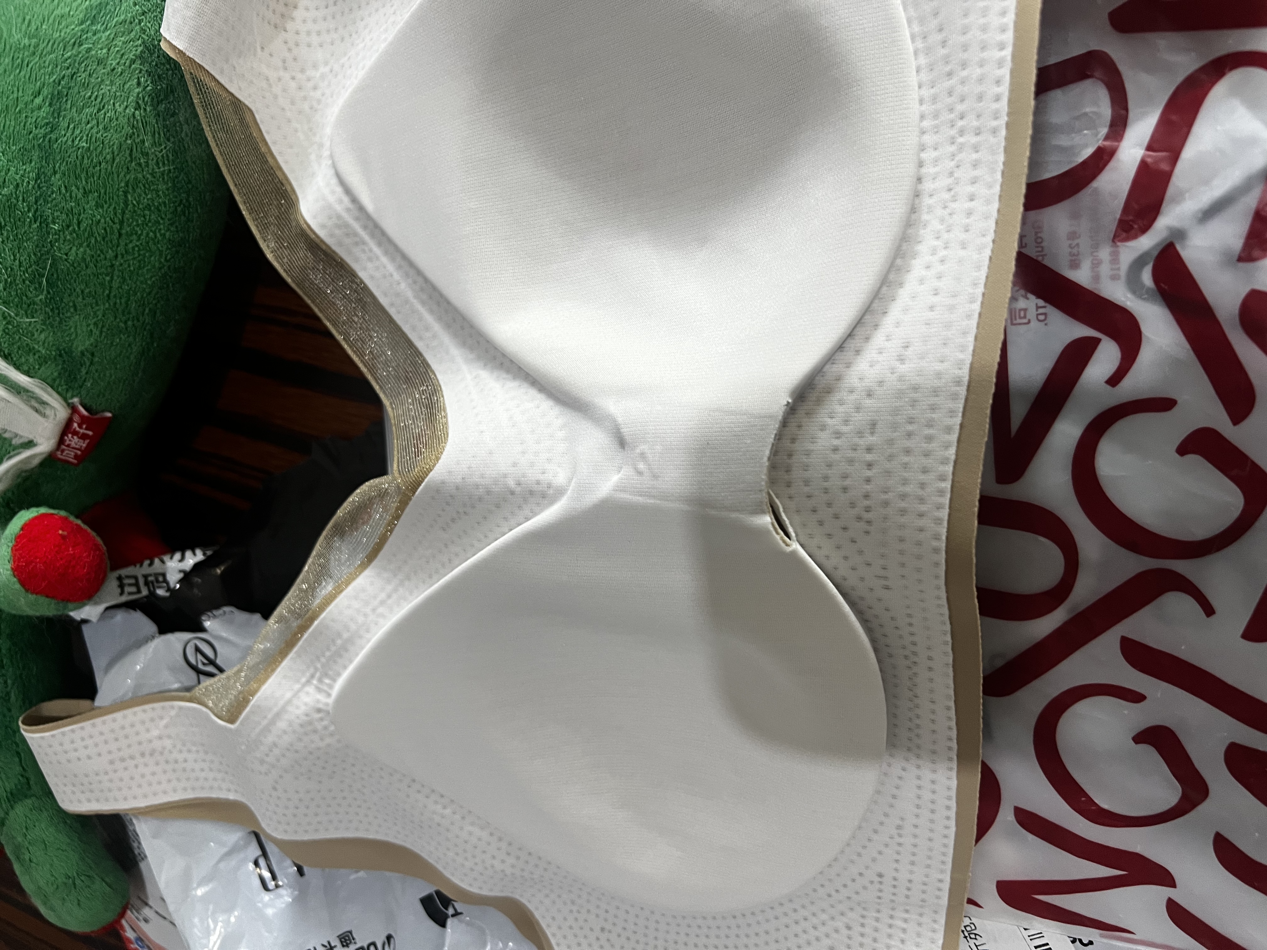 古今（GUJIN）莫代尔桑蚕丝小胸聚拢文胸内衣女防下垂运动无痕美背胸罩L 实拍图