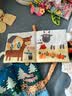 jollybaby尾巴布书早教婴儿撕不烂可啃咬玩具0-6个月宝宝手撕书-农场 实拍图