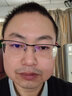 蔡司（ZEISS）镜片可选日本进口纯钛近视眼镜男女防蓝光无框超轻平光镜可配度数 配1.67视特耐防蓝光300-700度 实拍图