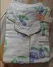 古今（GUJIN）夏季带胸垫新品100%纯棉睡衣女棉纱家居服可外穿睡裤大码套装L 实拍图