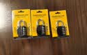 CNZGGQ户外防水加强大号四位密码挂锁全金属防雨防锈防盗大门锁密码锁 黑色4位密码挂锁 实拍图