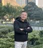 罗蒙（ROMON）夹克男士外套春秋季潮流商务休闲防风上衣连帽爸爸装2186黑色XL 实拍图