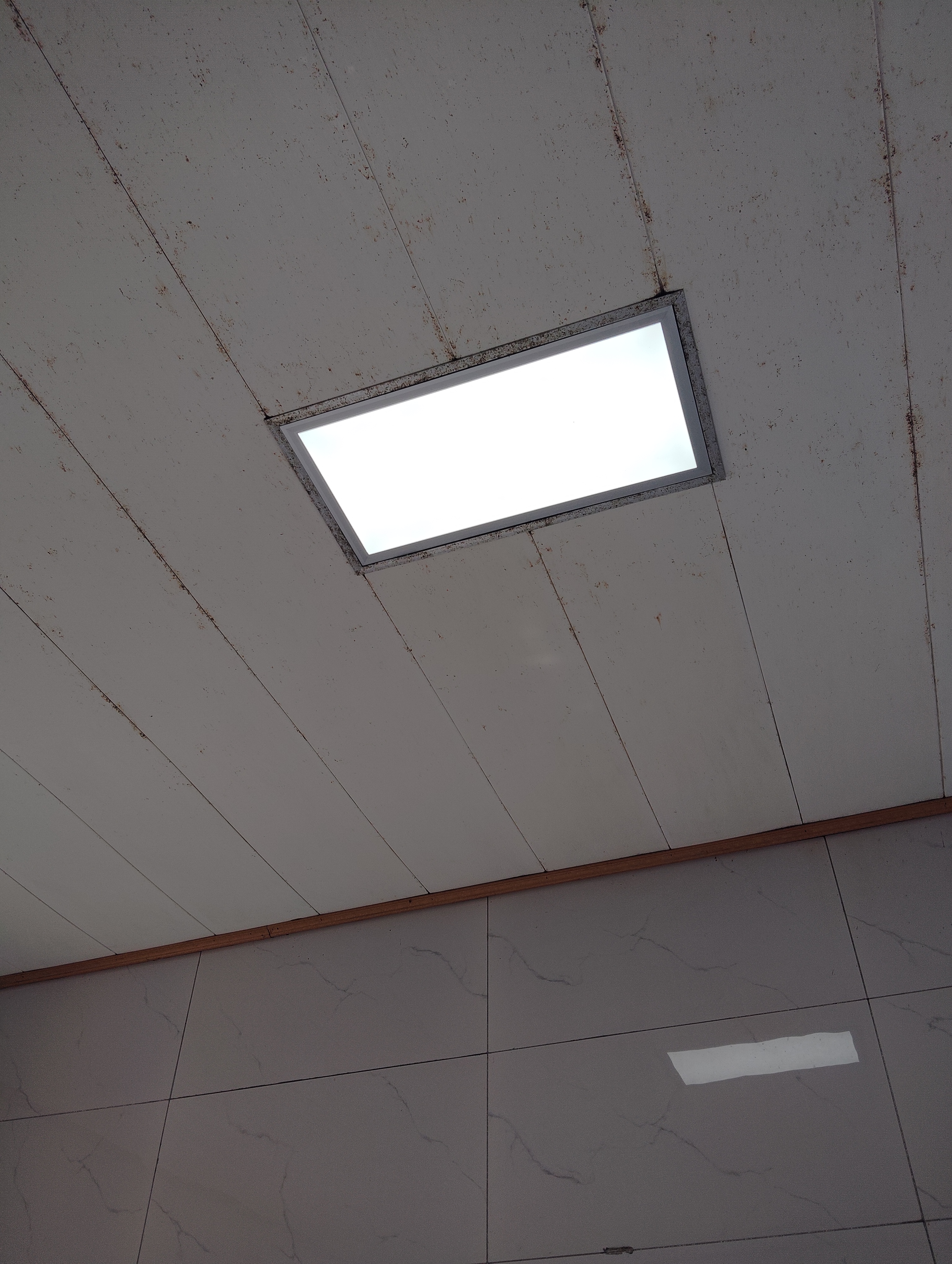 雷士（NVC）led集成吊顶厨卫焕新补贴面板灯铝扣板卫生间灯300*600银边24W 实拍图