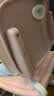 育才儿童学习椅子中小学生写字椅写作业可升降调节家用书桌椅靠背座椅 云感款升降40-52cm+脚踏  粉色科技皮 实拍图